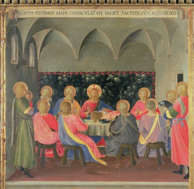 The Last Supper (detail) by Fra Angelico
